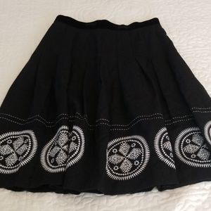 Tori Burch Wool A line skirt